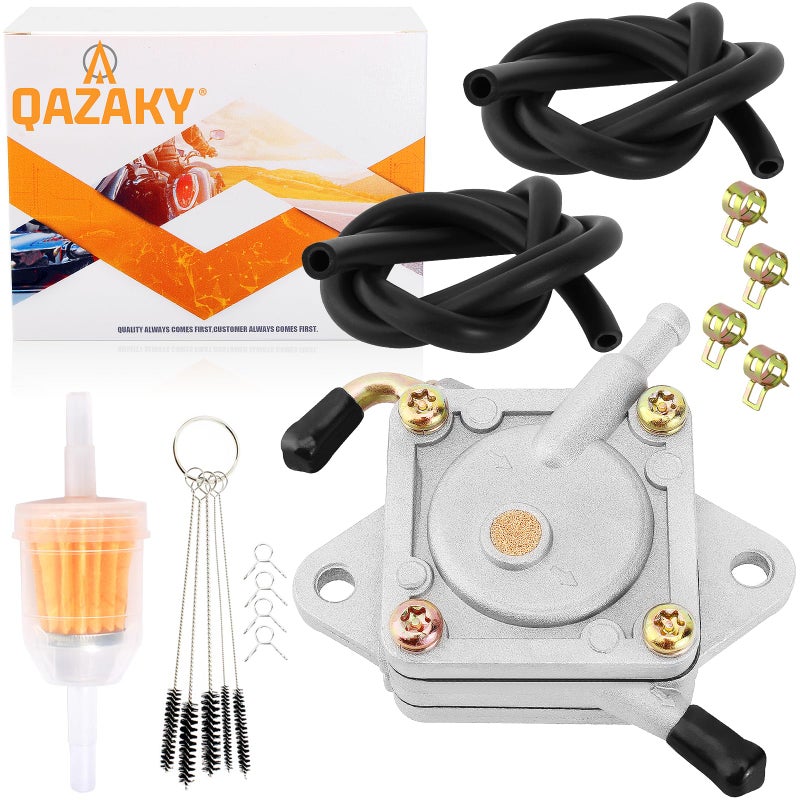 QAZAKY مضخة وقود عربة جولف قازاكي متوافقة مع كلوب كار DS بريسي dent 290FE 350FE محرك كاواساكي FE290 FE350 1014523 1014524 S 5136 FP002 ياماها G8 G11 G14 G16 G20 G22 JN6-F4410-00 JF2-24410-20 مضخة غاز - Image 1